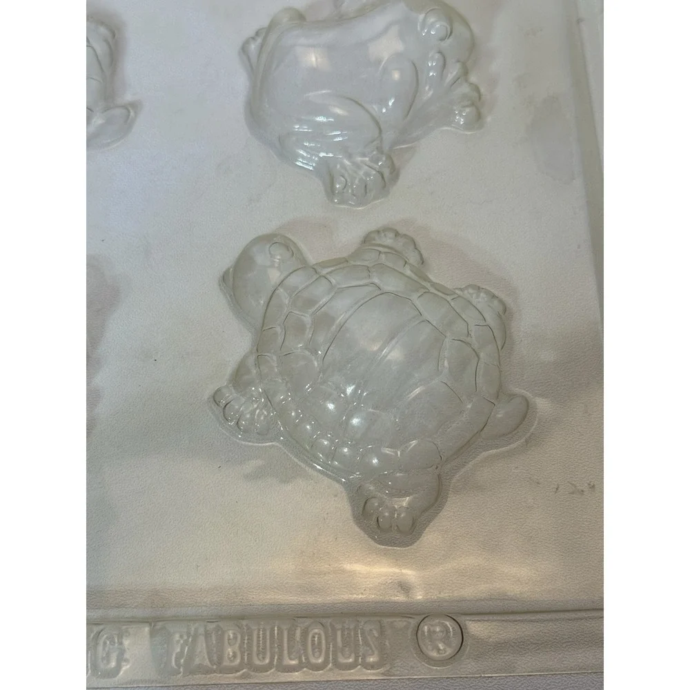 Plastic Candy Molds Beach Summer Sea Fish‎ 6 Assorted Trays